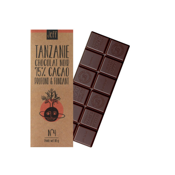 CHOCOLAT NOIR 75% TANZANIE